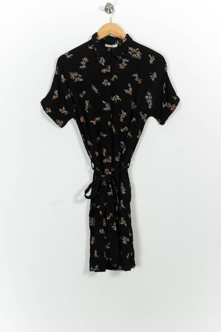 Robe Chemise Noire - Taille M/38 de la marque Sessùn | PARAD101983 - Vendu par Paradigme - Image 2