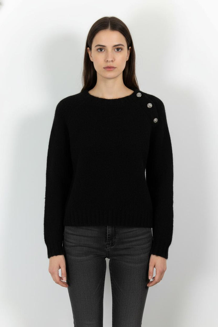 Pull Noir - Taille S/36 de la marque Pablo | PARAD101996 - Vendu par Paradigme - Image 1