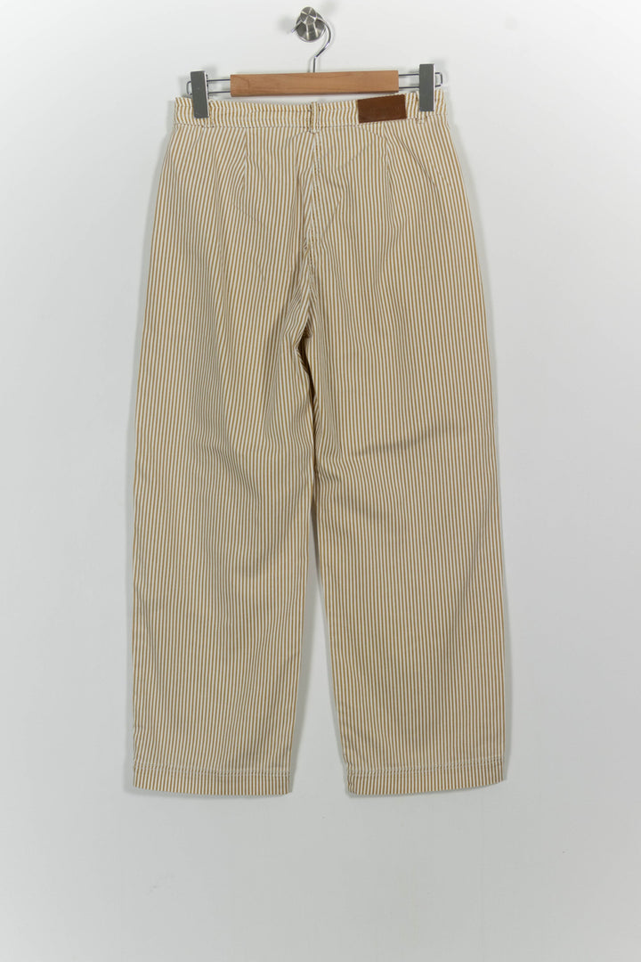 Pantalon Beige et Blanc - Taille M/38 de la marque Karl Marc John | PARAD102000 - Vendu par Paradigme - Image 4