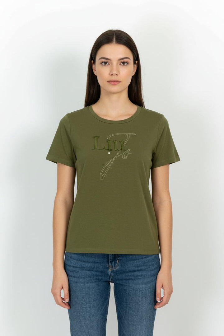Tee-shirt Vert - Taille S/36 de la marque Liu Jo | PARAD102007 - Vendu par Paradigme - Image 1