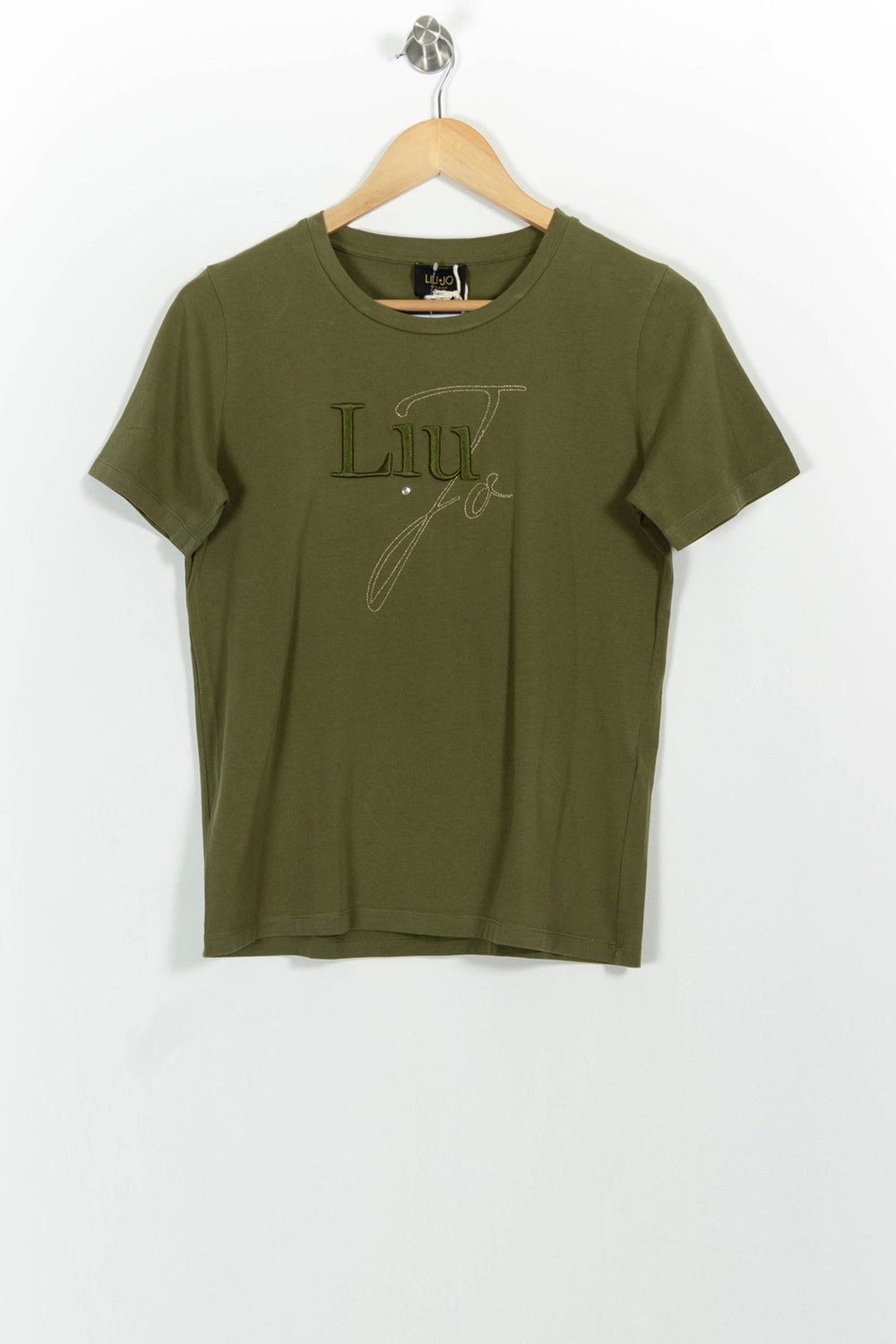 Tee-shirt Vert - Taille S/36 de la marque Liu Jo | PARAD102007 - Vendu par Paradigme - Image 2
