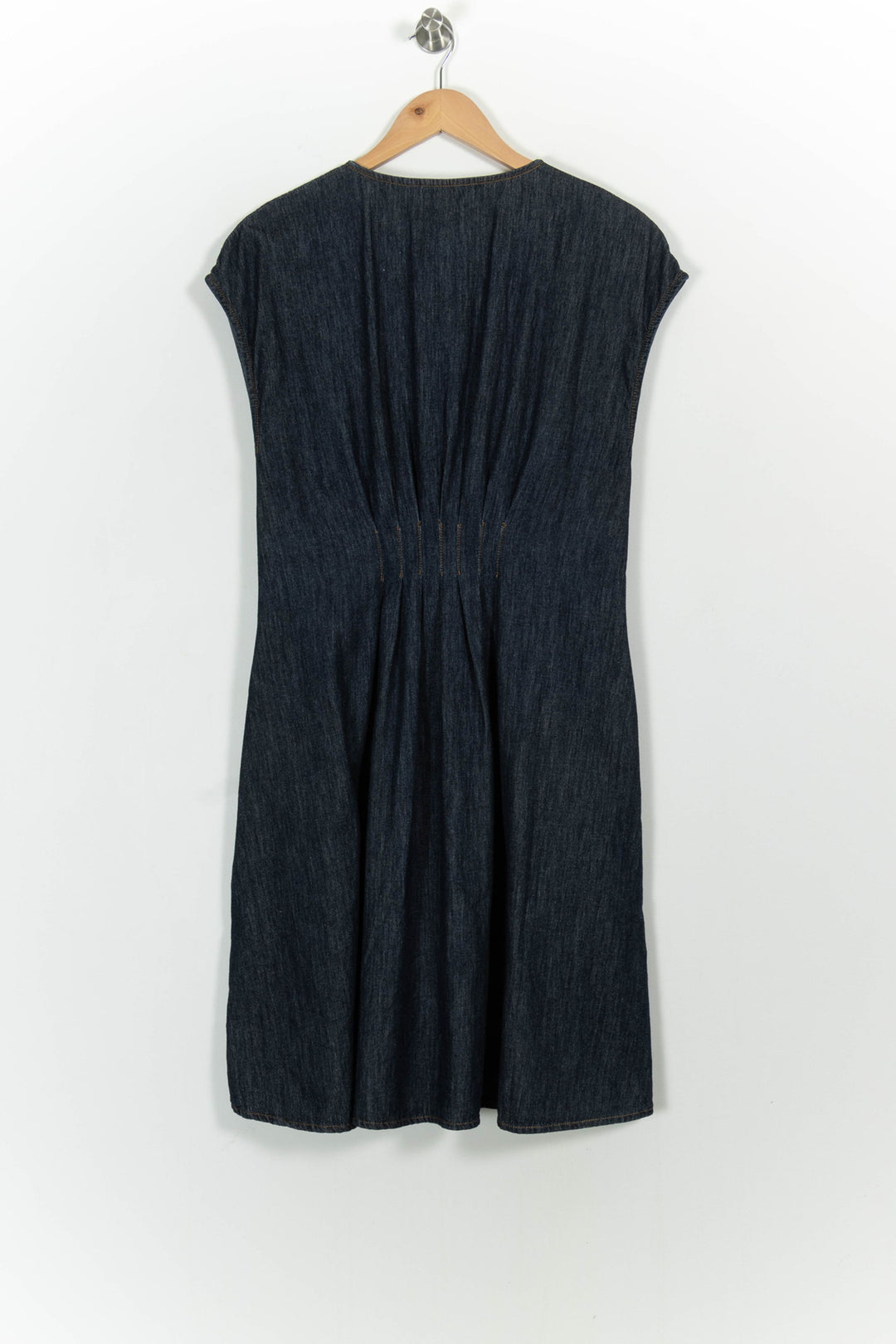 Robe Chemise Bleue - Taille L/40 de la marque La Fée Maraboutée | PARAD102009 - Vendu par Paradigme - Image 4