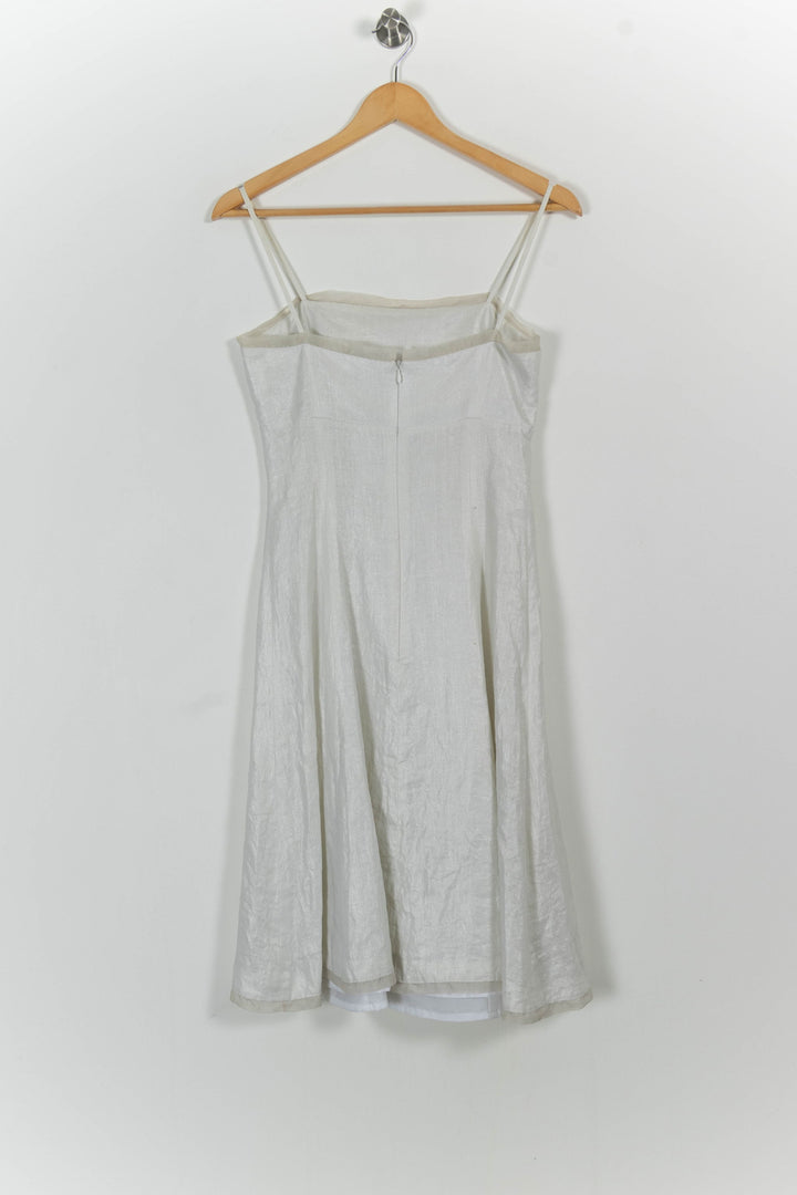 Robe Bustier Blanche - Taille S/36 de la marque Maison 123 | PARAD102010 - Vendu par Paradigme - Image 4