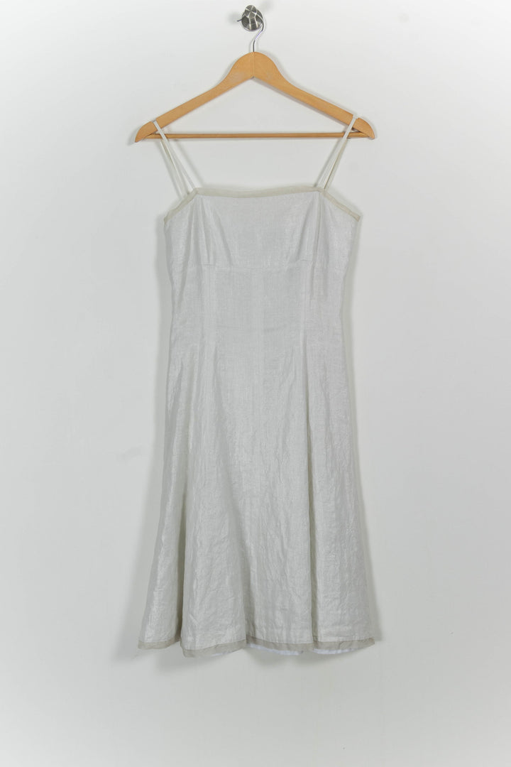 Robe Bustier Blanche - Taille S/36 de la marque Maison 123 | PARAD102010 - Vendu par Paradigme - Image 2