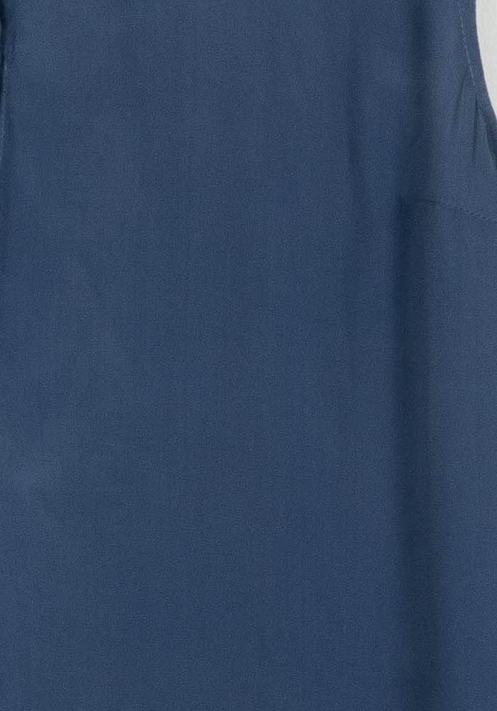 Blouse Sans Manches Bleue - Taille M/38 de la marque La Fée Maraboutée | PARAD102017 - Vendu par Paradigme - Image 3