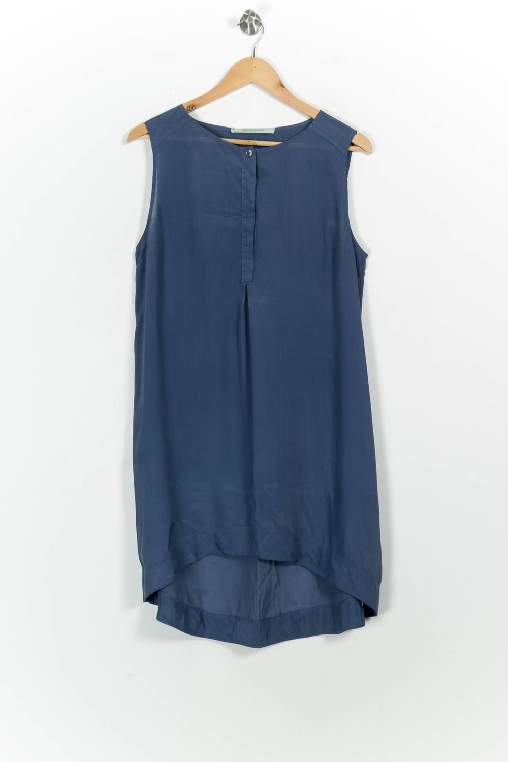 Blouse Sans Manches Bleue - Taille M/38 de la marque La Fée Maraboutée | PARAD102017 - Vendu par Paradigme - Image 2