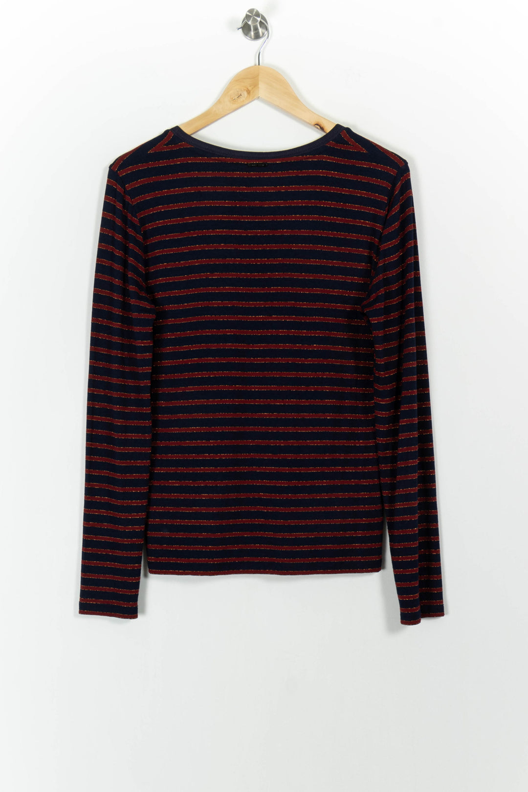 Tee-shirt Manche Longue Bleu Marine et Rouge - Taille M/38 de la marque One Step | PARAD102024 - Vendu par Paradigme - Image 4