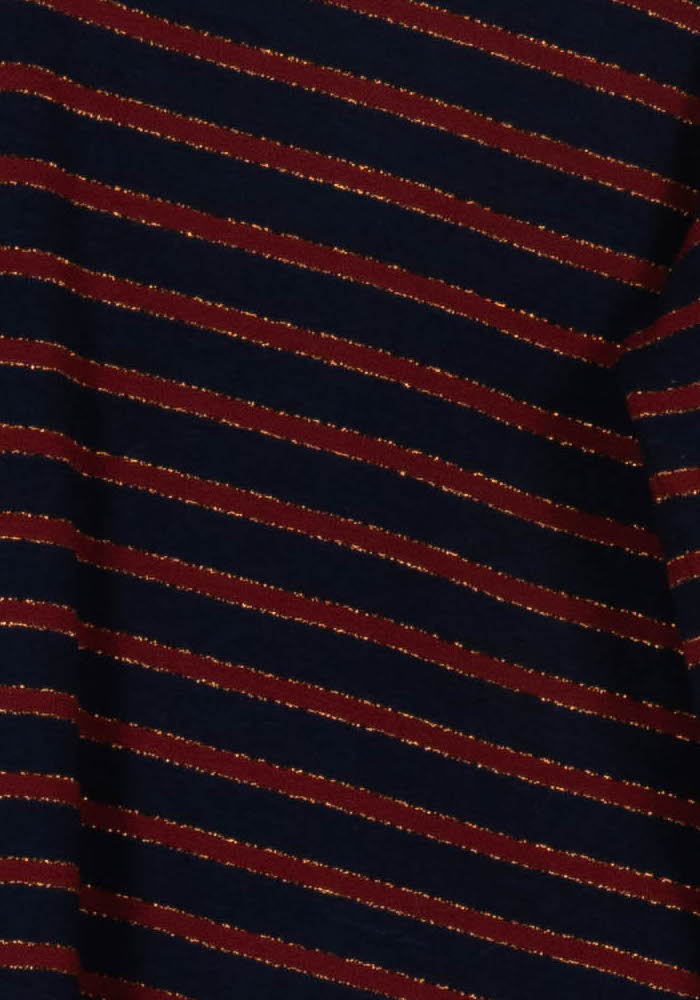 Tee-shirt Manche Longue Bleu Marine et Rouge - Taille M/38 de la marque One Step | PARAD102024 - Vendu par Paradigme - Image 3