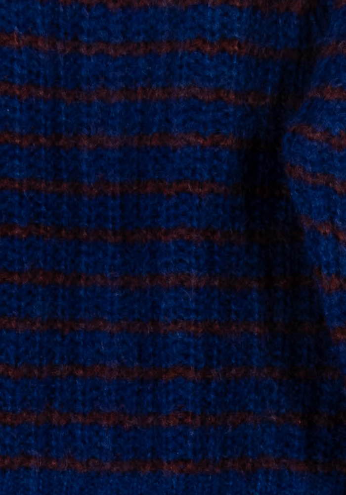 Pull Bleu et Marron - Taille M/38 de la marque Léon & Harper | PARAD102026 - Vendu par Paradigme - Image 3