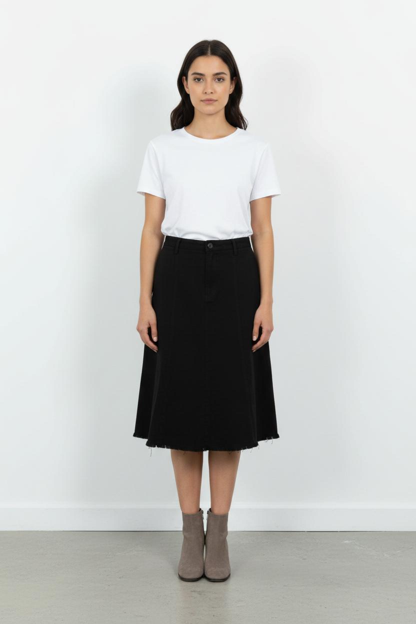 Jupe Noire - Taille L/40 de la marque Maje | PARAD102034 - Vendu par Paradigme - Image 1