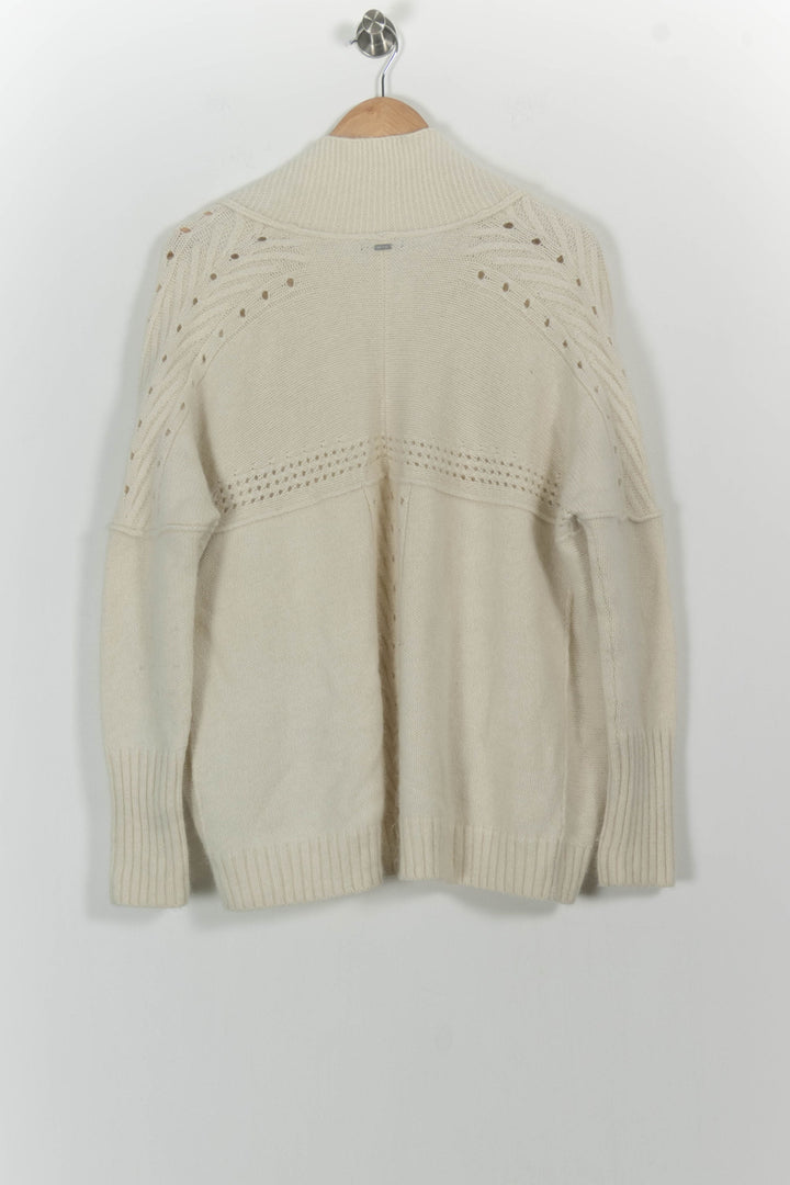 Cardigan Blanc - Taille M/38 de la marque IKKS | PARAD102035 - Vendu par Paradigme - Image 4