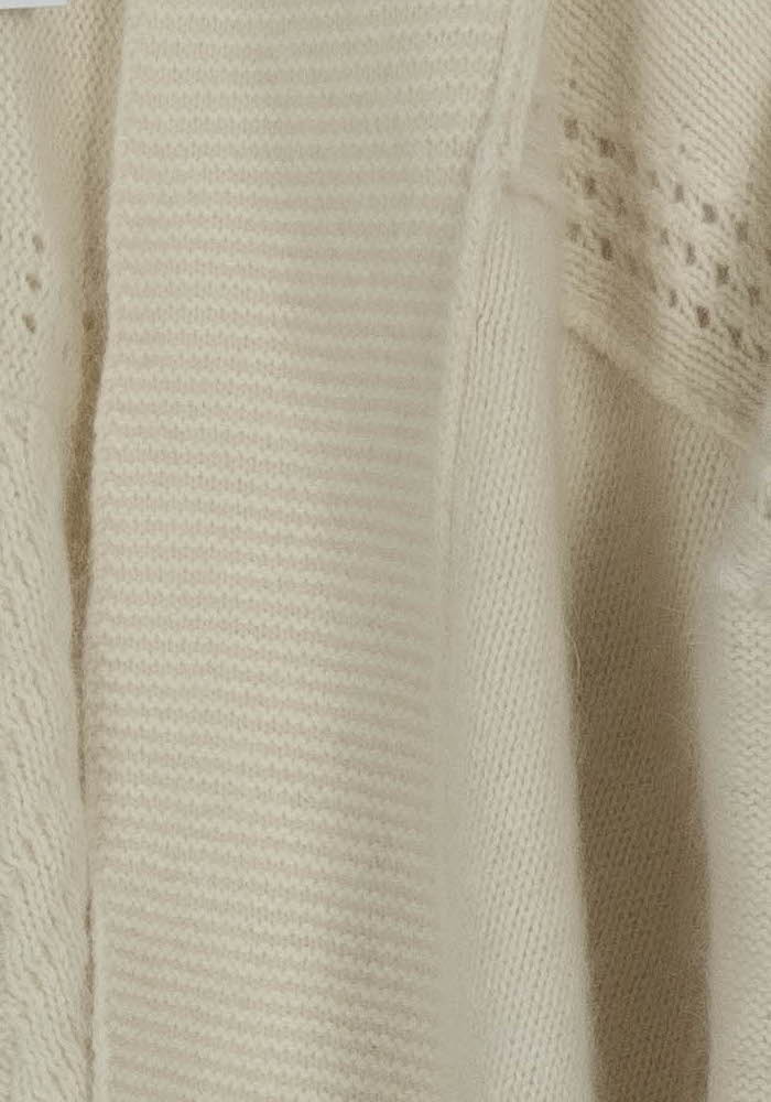 Cardigan Blanc - Taille M/38 de la marque IKKS | PARAD102035 - Vendu par Paradigme - Image 3