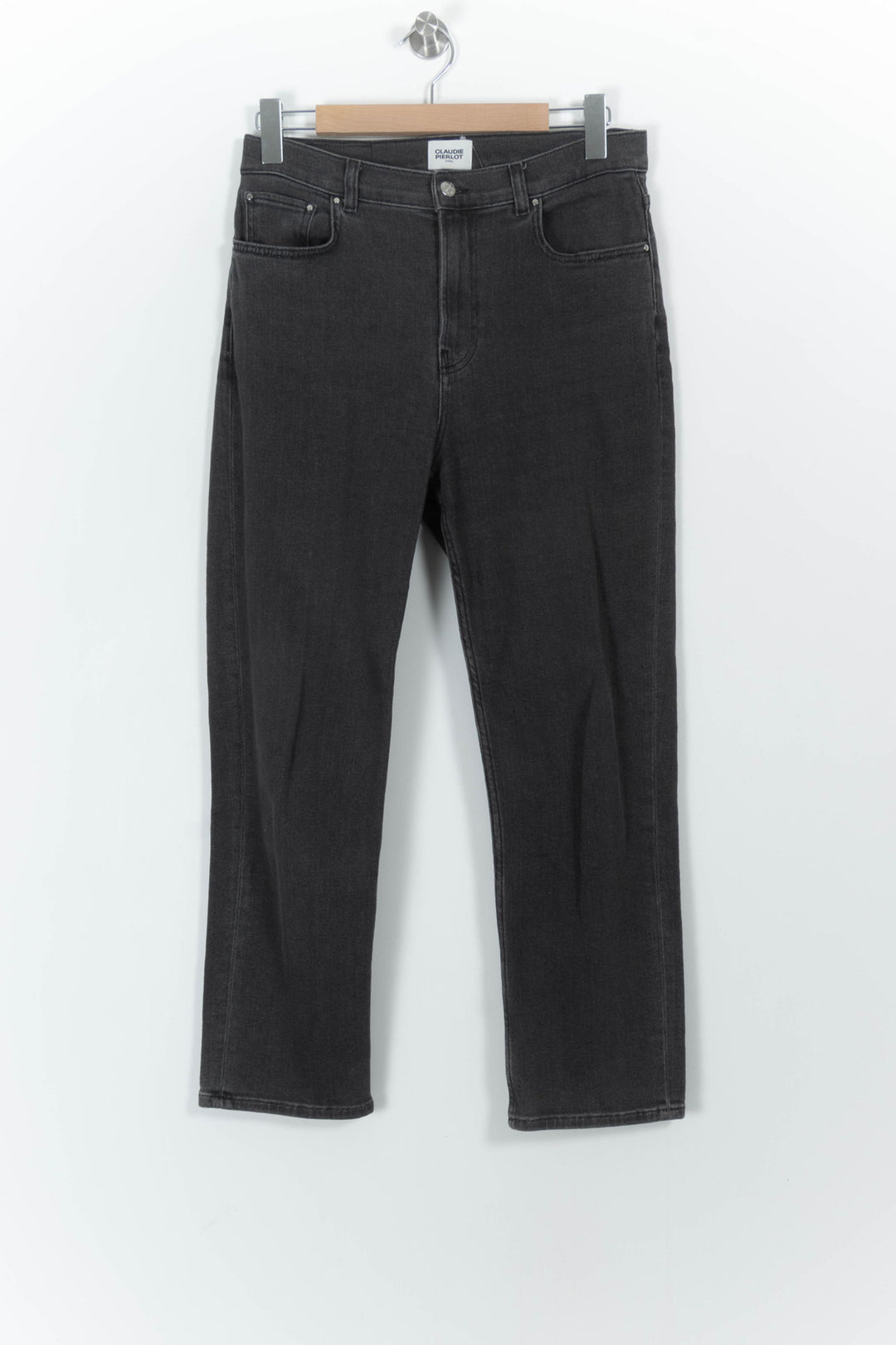 Jean Noir - Taille L/40 de la marque Claudie Pierlot | PARAD102040 - Vendu par Paradigme - Image 2