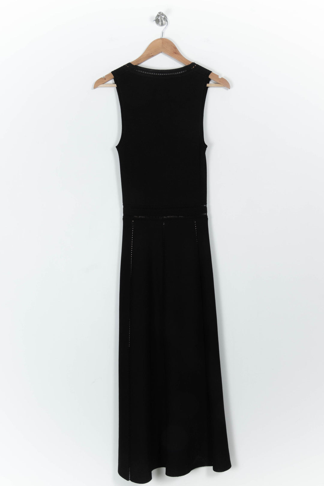 Robe Longue Noire - Taille M/38 de la marque The Kooples | PARAD102043 - Vendu par Paradigme - Image 4