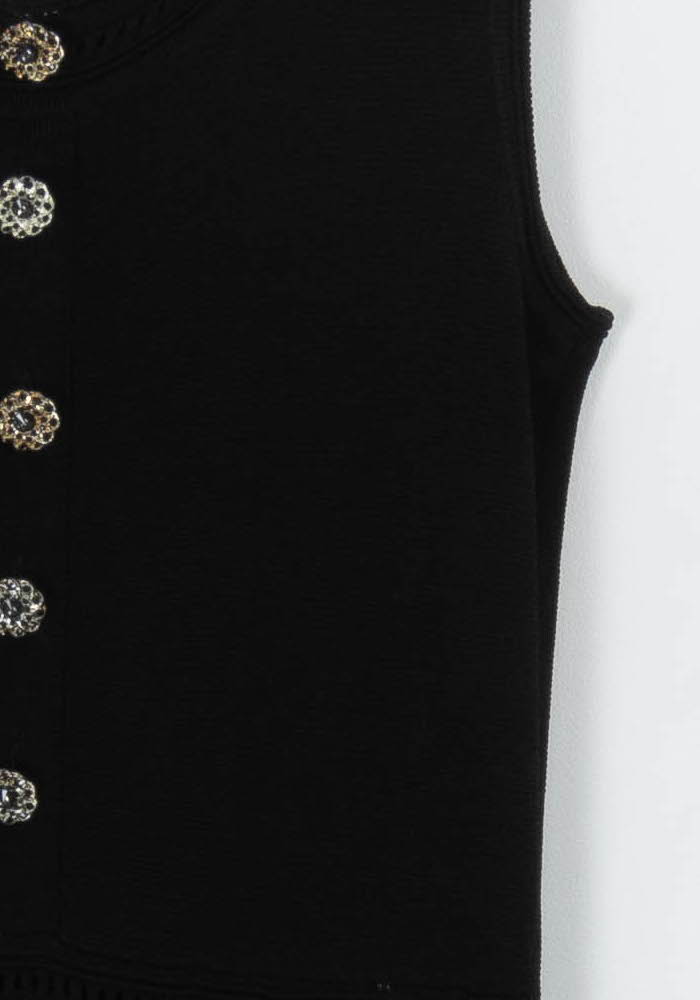 Robe Longue Noire - Taille M/38 de la marque The Kooples | PARAD102043 - Vendu par Paradigme - Image 3