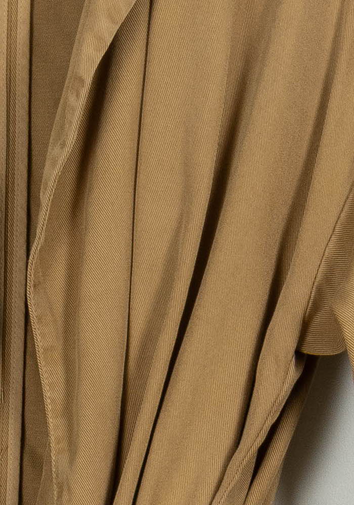 Trench Beige - Taille S/36 de la marque American Vintage | PARAD102052 - Vendu par Paradigme - Image 3