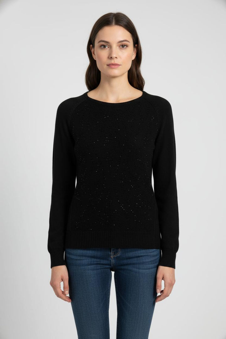 Pull Noir - Taille L/40 de la marque Kookai | PARAD102054 - Vendu par Paradigme - Image 1