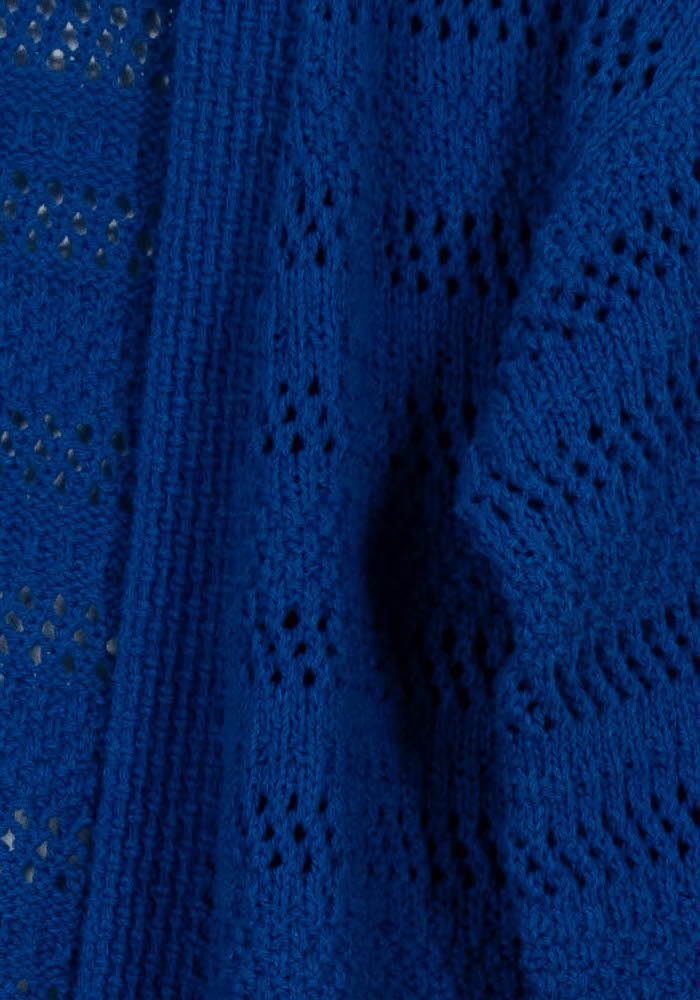 Gilet Bleu - Taille S/36 de la marque La Fée Maraboutée | PARAD102062 - Vendu par Paradigme - Image 3