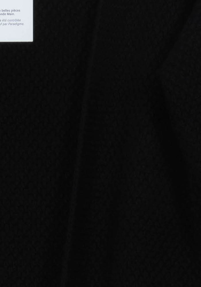 Gilet Noir - Taille M/38 de la marque La Fée Maraboutée | PARAD102063 - Vendu par Paradigme - Image 3