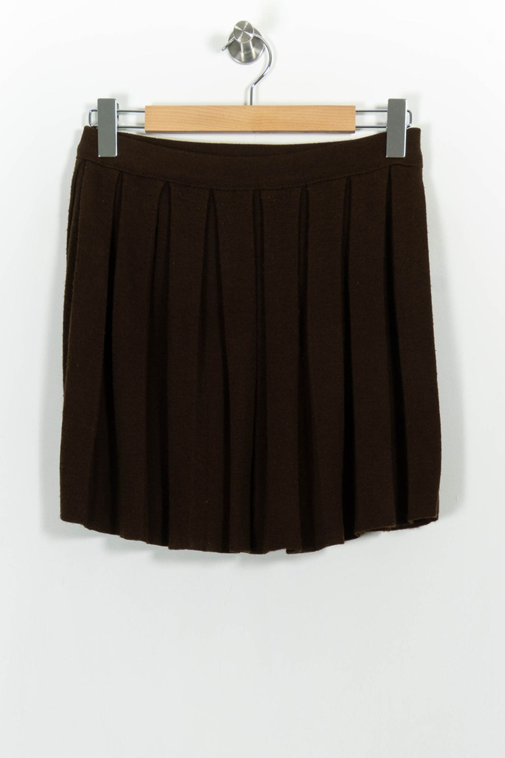 Jupe Plissée Marron - Taille T.U. de la marque Kookai | PARAD102064 - Vendu par Paradigme - Image 2