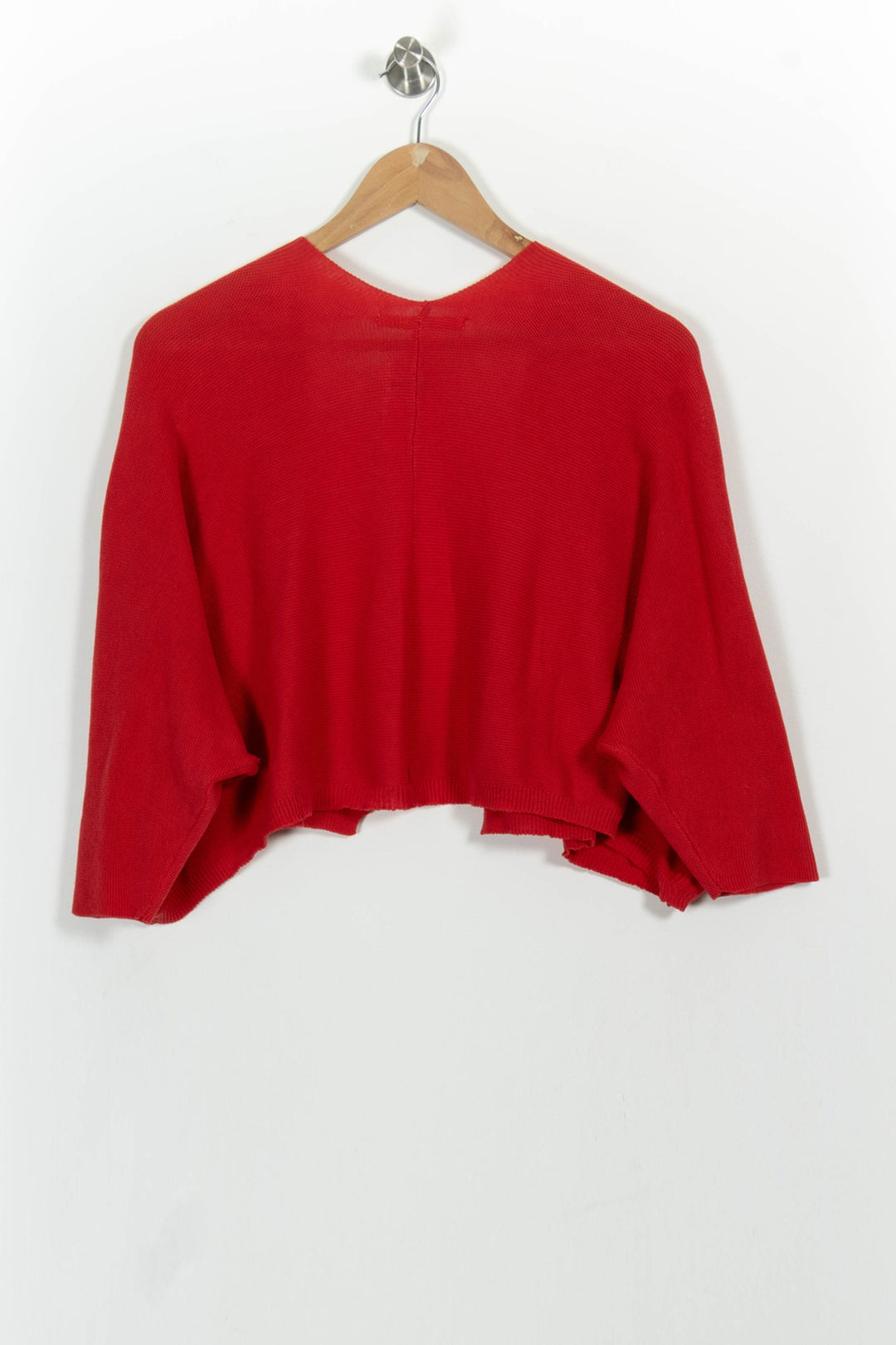 Gilet Rouge - Taille M/38 de la marque La Fée Maraboutée | PARAD102065 - Vendu par Paradigme - Image 4