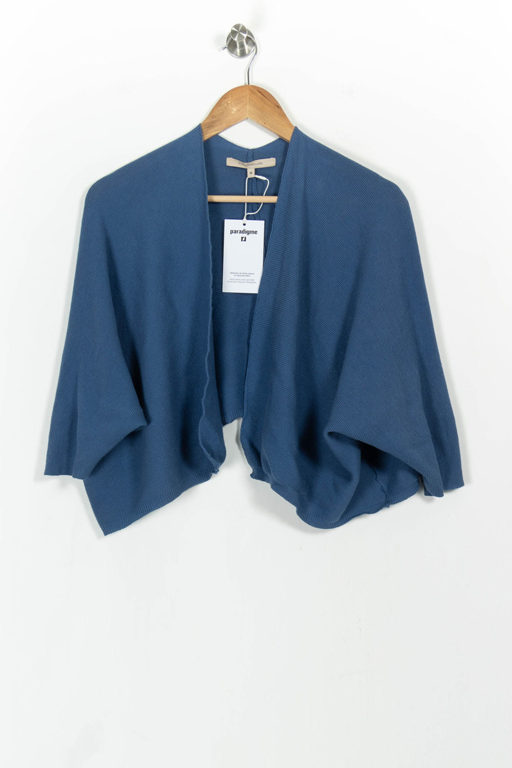 Gilet Bleu - Taille M/38 de la marque La Fée Maraboutée | PARAD102066 - Vendu par Paradigme - Image 2