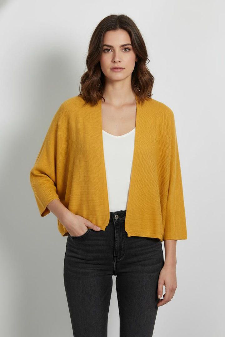 Gilet Jaune - Taille M/38 de la marque La Fée Maraboutée | PARAD102068 - Vendu par Paradigme - Image 1