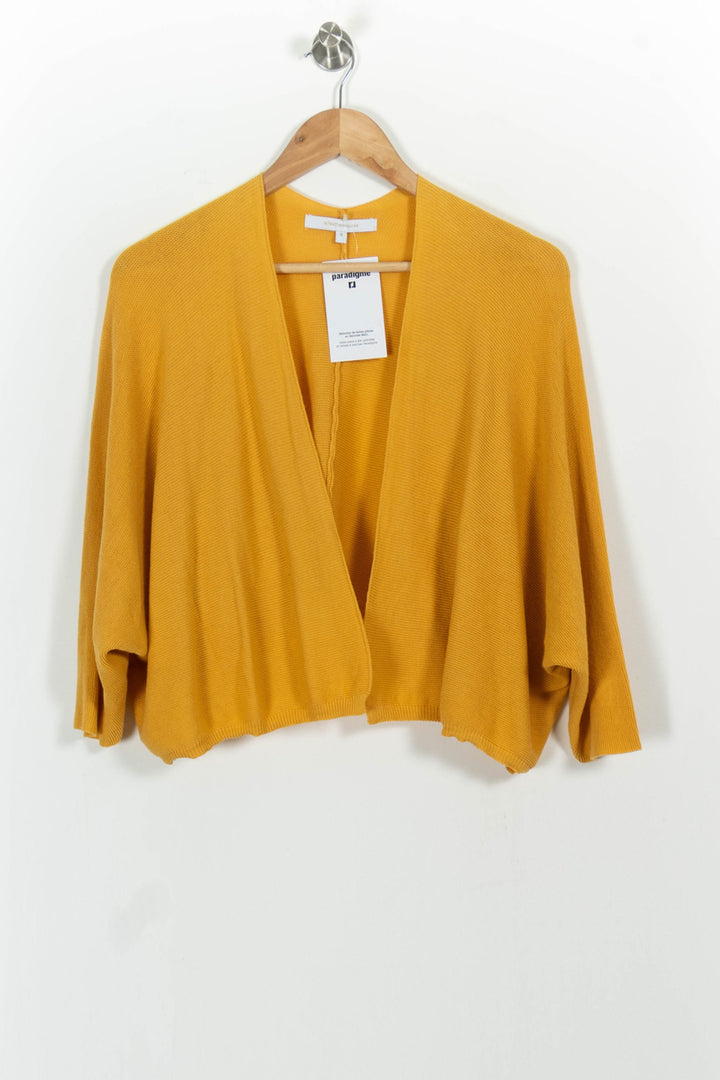 Gilet Jaune - Taille M/38 de la marque La Fée Maraboutée | PARAD102068 - Vendu par Paradigme - Image 2