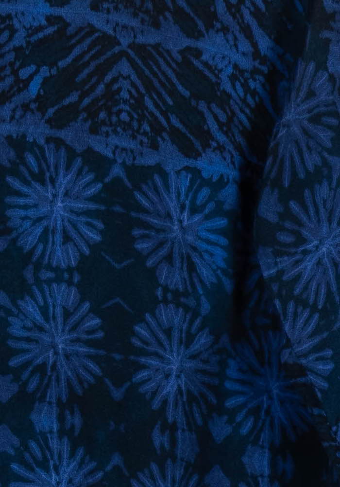 Blouse Bleu et Noir - Taille S/36 de la marque La Fée Maraboutée | PARAD102077 - Vendu par Paradigme - Image 3
