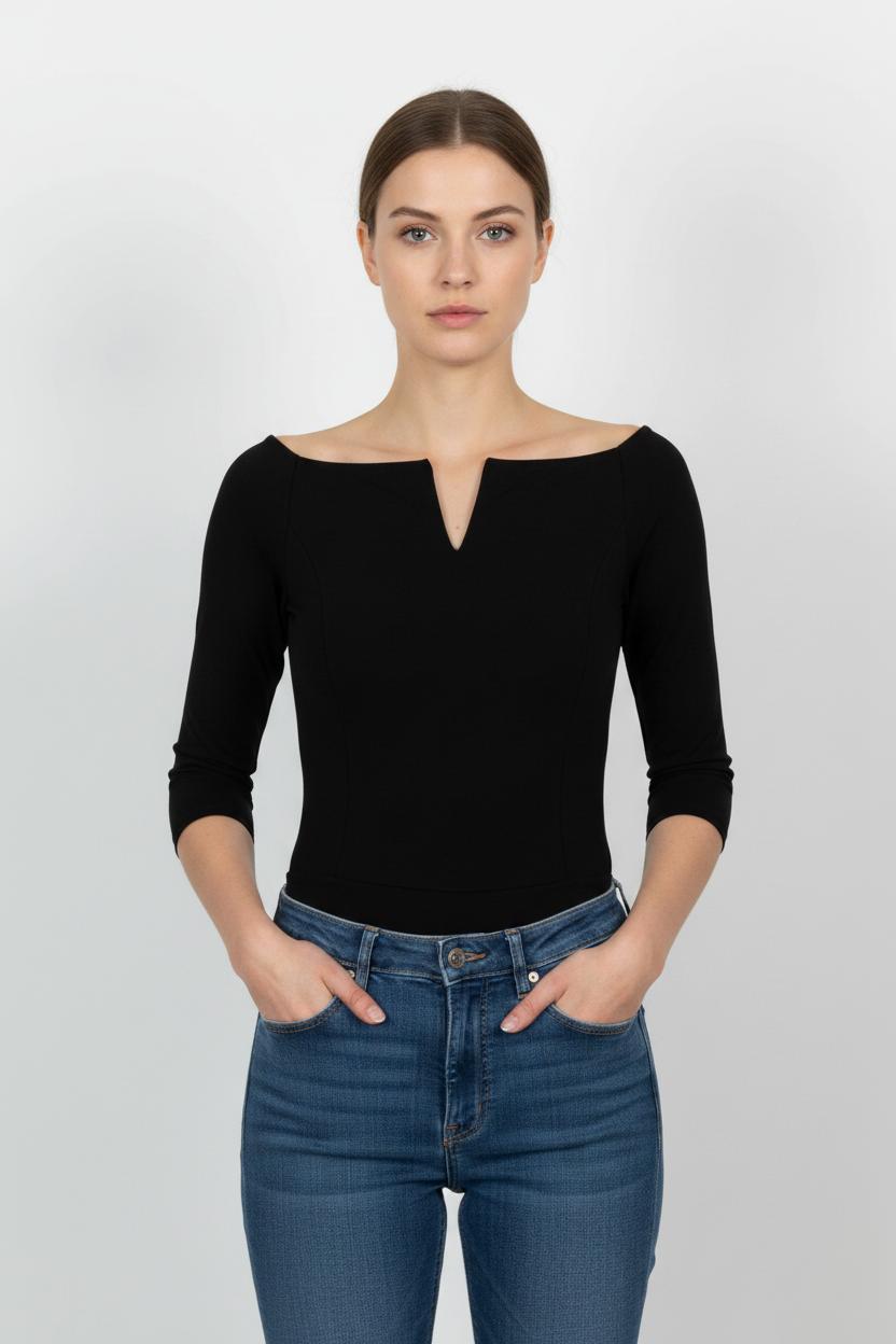 Body Noir - Taille M/38 de la marque Make My Lemonade | PARAD102078 - Vendu par Paradigme - Image 1