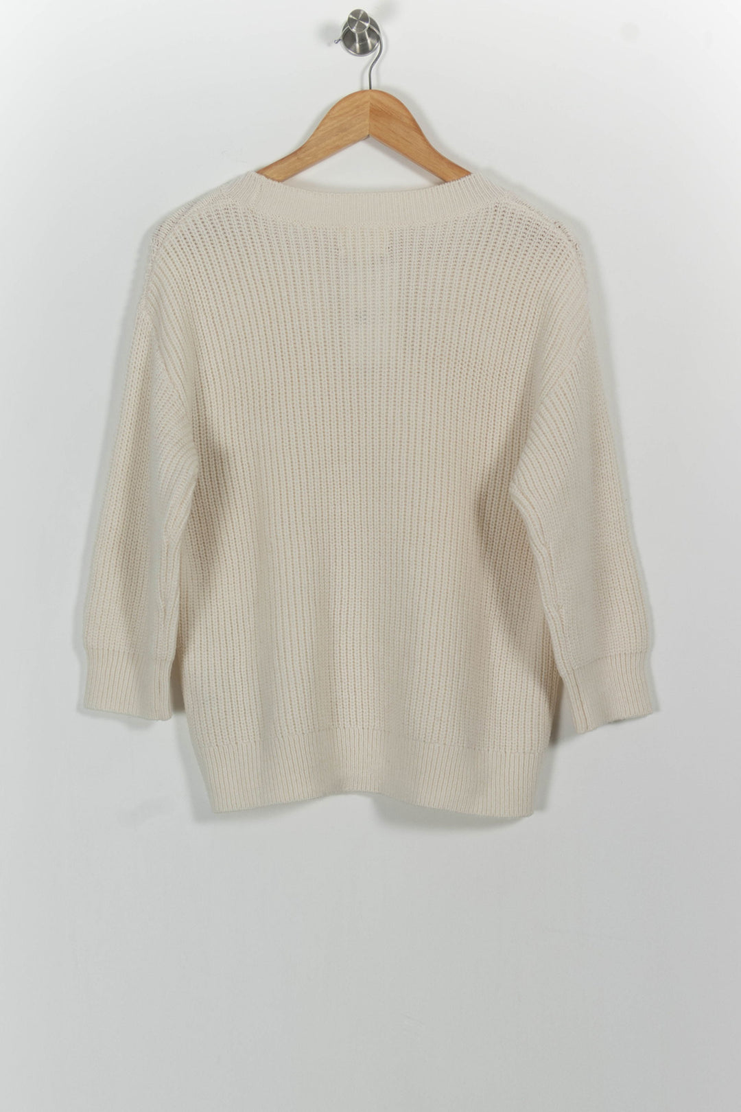 Pull Blanc - Taille M/38 de la marque Maison 123 | PARAD102079 - Vendu par Paradigme - Image 4