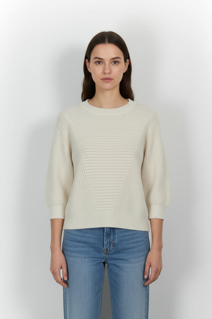 Pull Blanc - Taille M/38 de la marque Maison 123 | PARAD102079 - Vendu par Paradigme - Image 1
