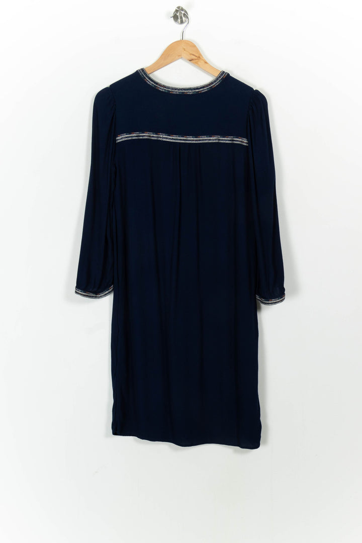Robe Droite Bleue - Taille M/38 de la marque Gerard Darel | PARAD102080 - Vendu par Paradigme - Image 4