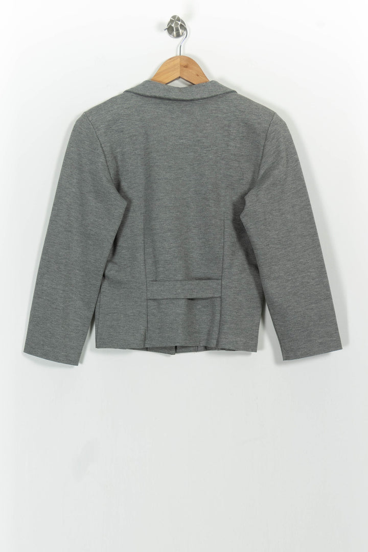Veste Grise - Taille S/36 de la marque Agnès b. | PARAD102083 - Vendu par Paradigme - Image 4