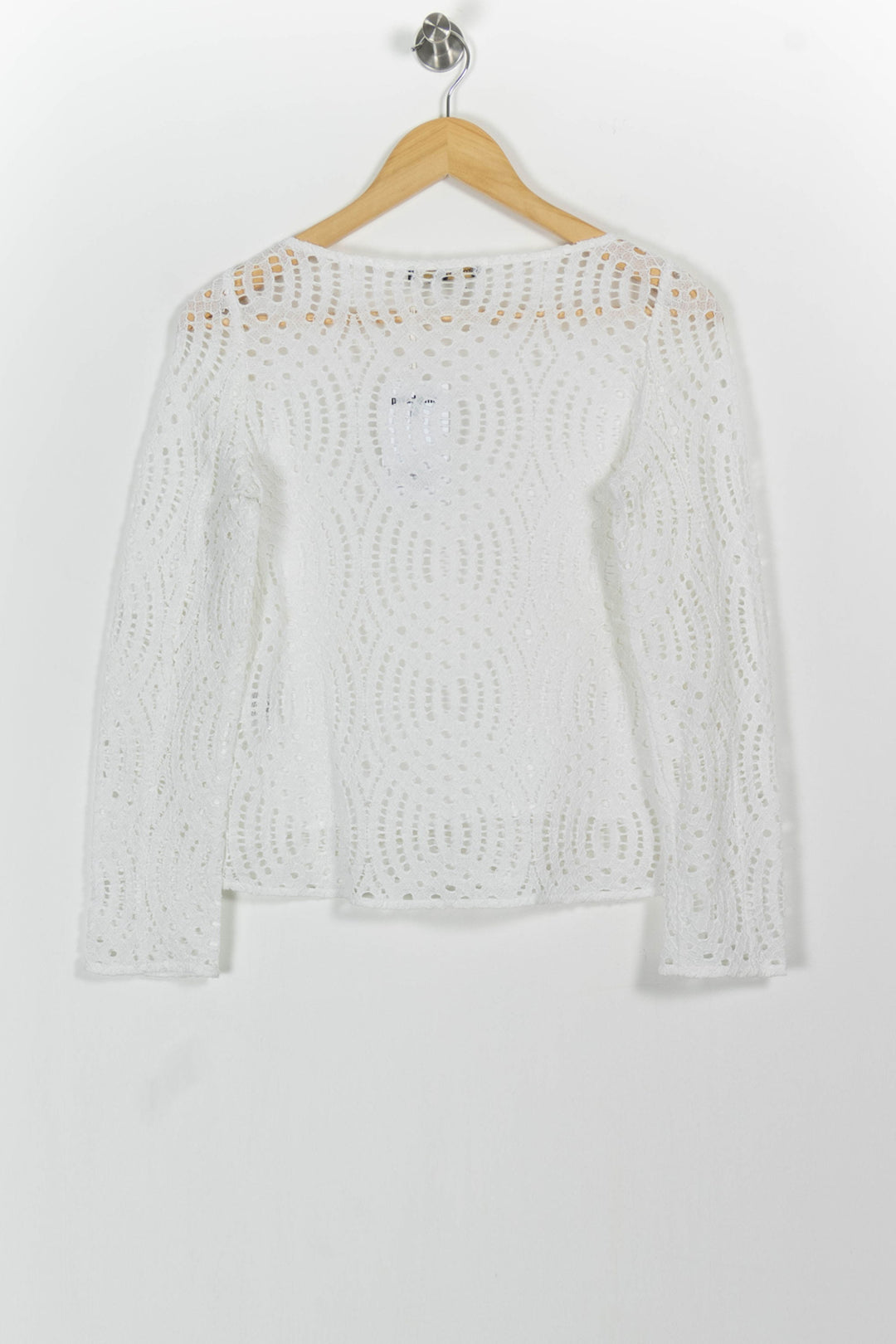 Blouse Blanche - Taille M/38 de la marque Maje | PARAD102089 - Vendu par Paradigme - Image 4
