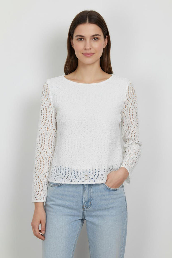 Blouse Blanche - Taille M/38 de la marque Maje | PARAD102089 - Vendu par Paradigme - Image 1