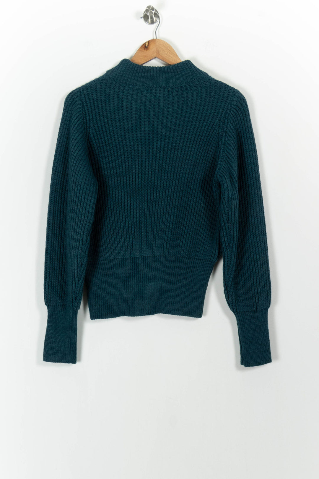 Pull Vert - Taille M/38 de la marque La Fée Maraboutée | PARAD102093 - Vendu par Paradigme - Image 4