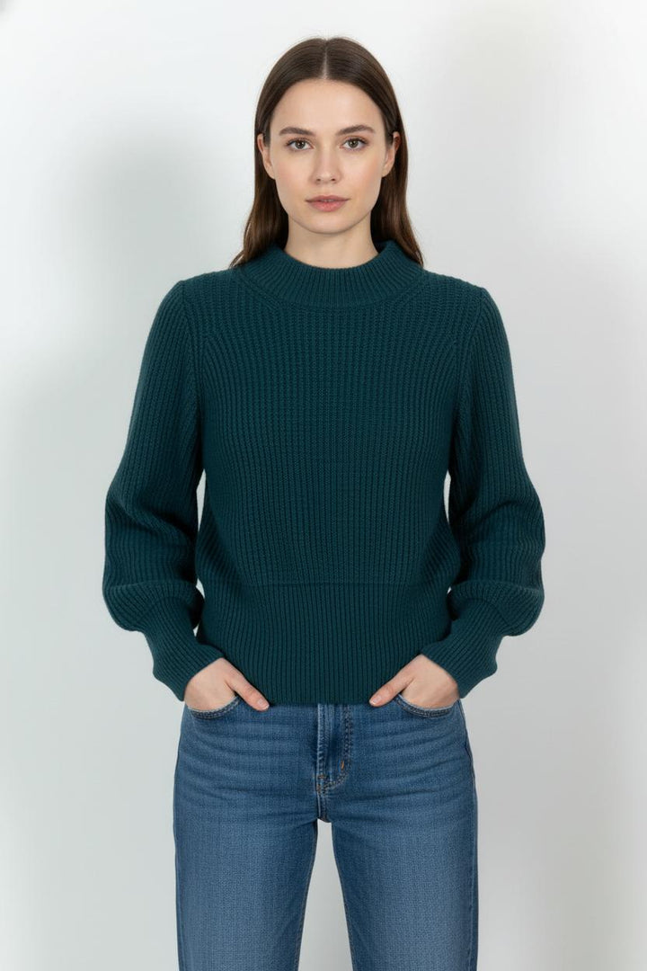 Pull Vert - Taille M/38 de la marque La Fée Maraboutée | PARAD102093 - Vendu par Paradigme - Image 1