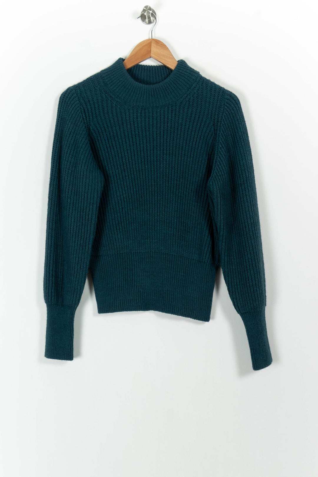 Pull Vert - Taille M/38 de la marque La Fée Maraboutée | PARAD102093 - Vendu par Paradigme - Image 2
