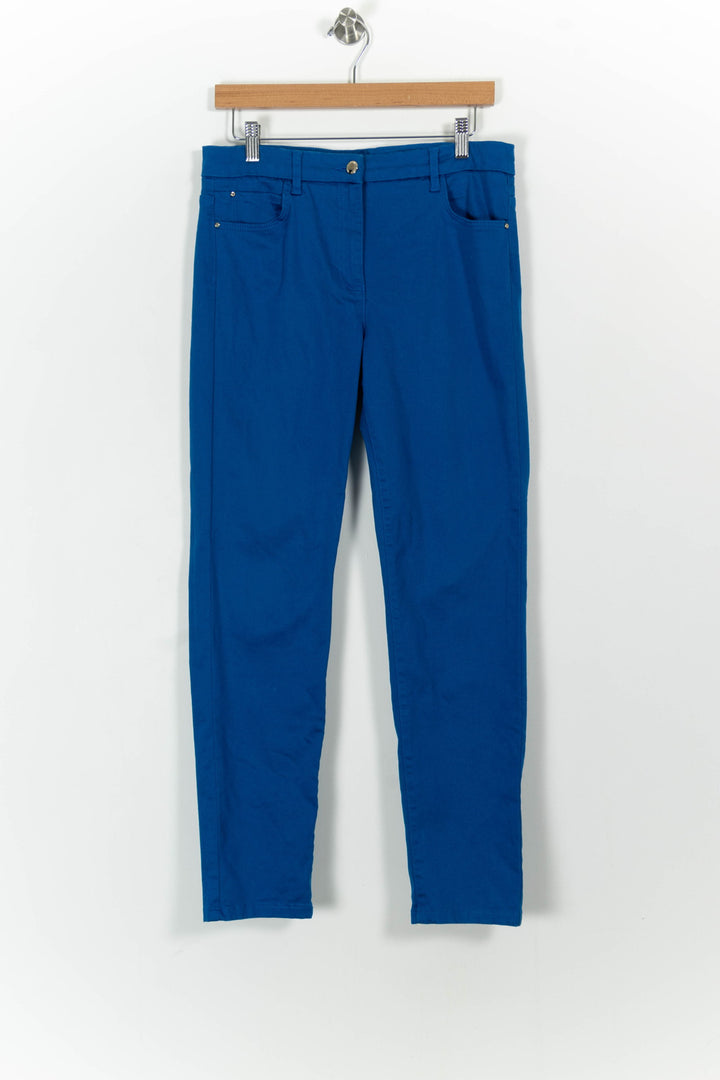 Pantalon Bleu - Taille XL/42 de la marque Caroll | PARAD102101 - Vendu par Paradigme - Image 2