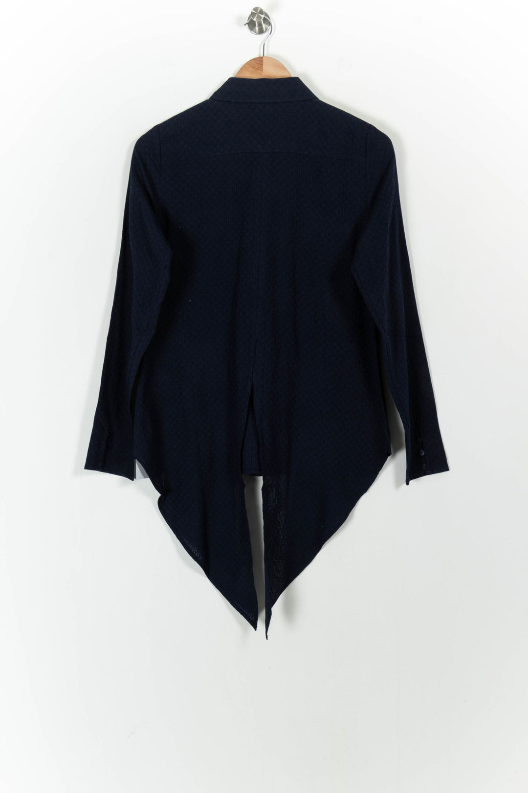 Chemise Asymétrique Bleue - Taille S/36 de la marque Karl Marc John | PARAD102104 - Vendu par Paradigme - Image 4
