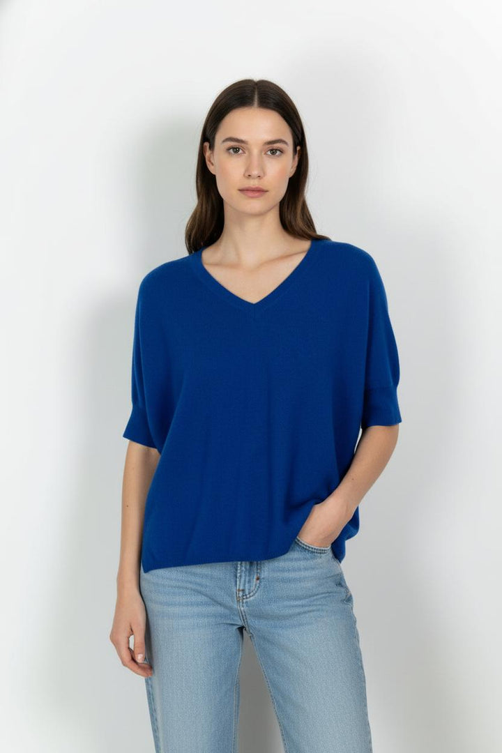 Pull Bleu - Taille T.U. de la marque Absolut Cashmere | PARAD102108 - Vendu par Paradigme - Image 1