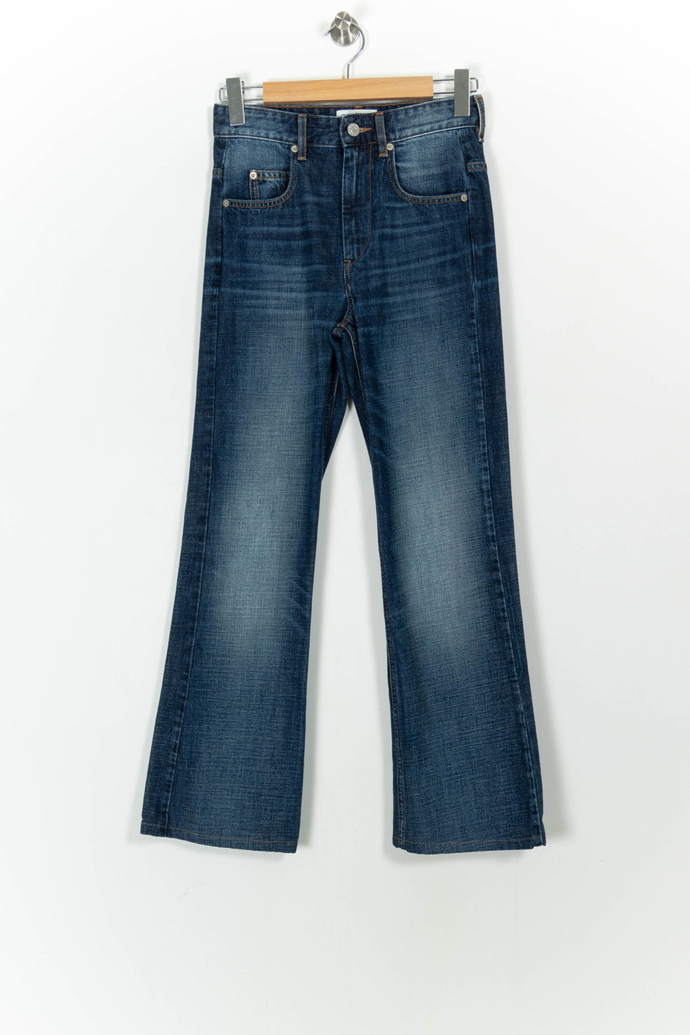 Jean Évasé Bleu - Taille XS/34 de la marque Isabel Marant étoile | PARAD102111 - Vendu par Paradigme - Image 2
