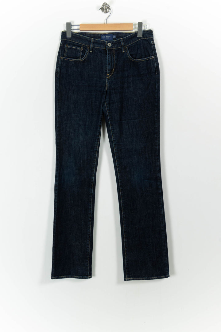 Jean Droit Bleu - Taille L/40 de la marque Levi's | PARAD102112 - Vendu par Paradigme - Image 2