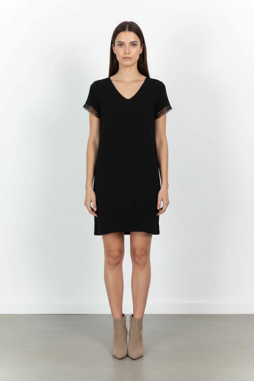 Robe Noire - Taille M/38 de la marque Laura Laval | PARAD102114 - Vendu par Paradigme - Image 1