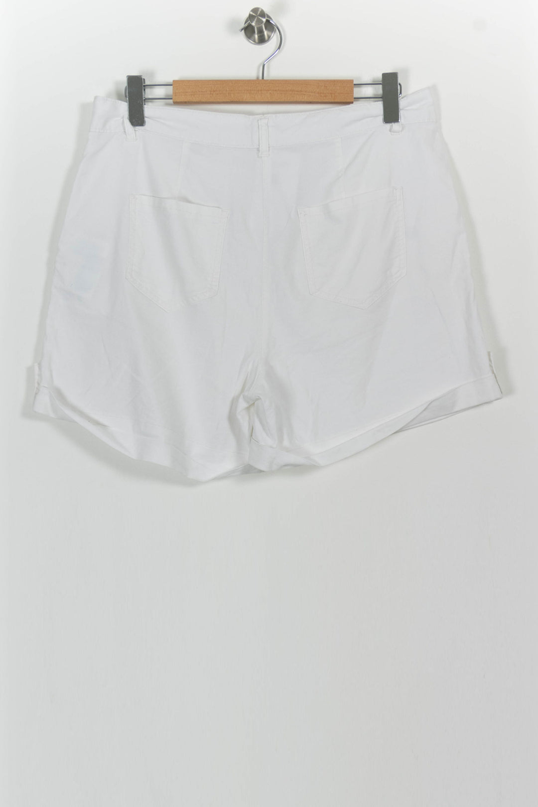 Short Blanc - Taille XXL/44 de la marque Caroll | PARAD102118 - Vendu par Paradigme - Image 4