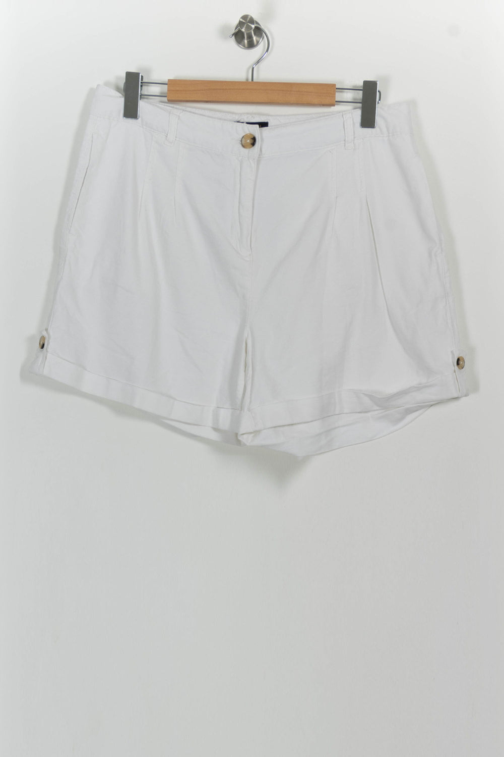 Short Blanc - Taille XXL/44 de la marque Caroll | PARAD102118 - Vendu par Paradigme - Image 2