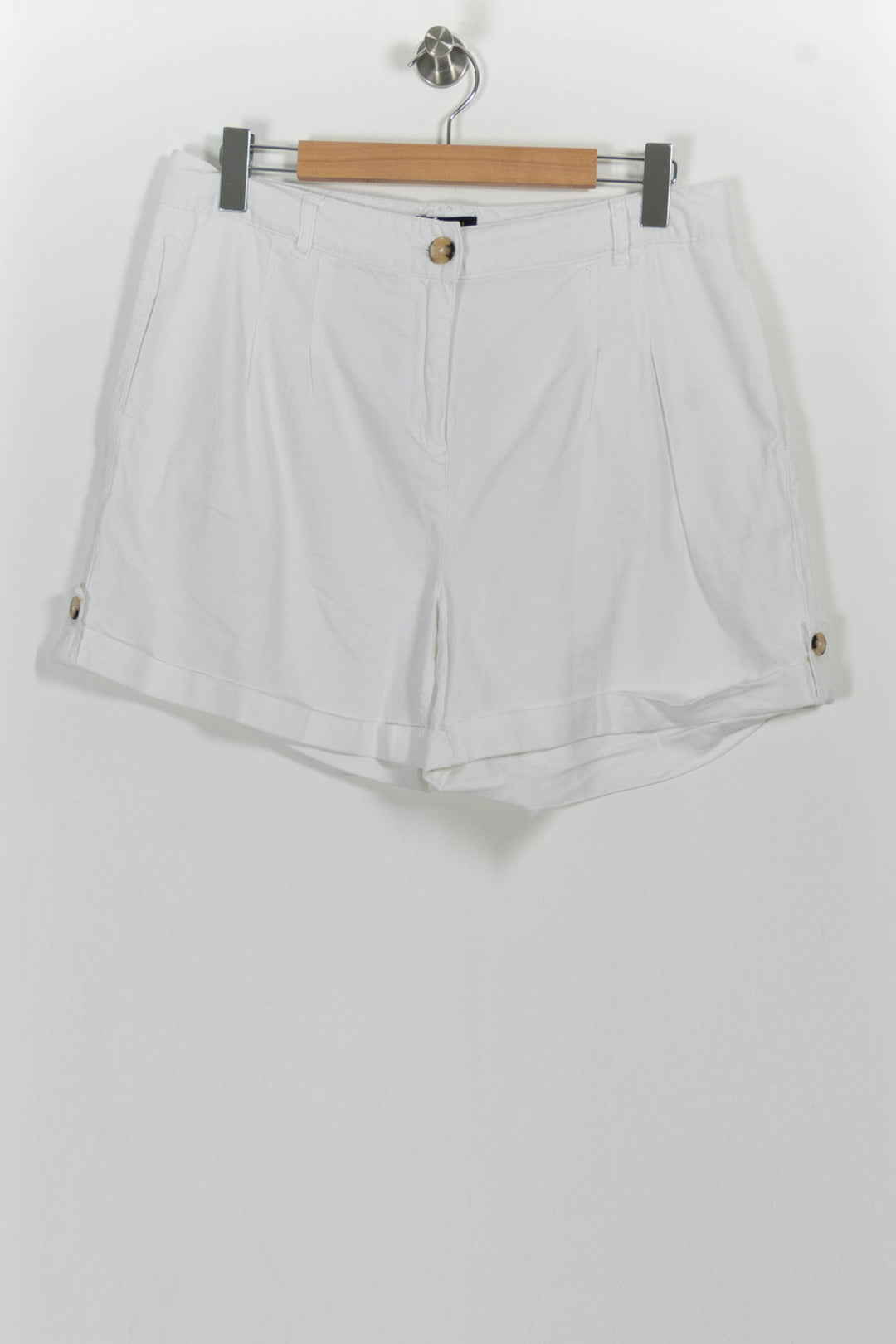 Short Blanc - Taille XXL/44 de la marque Caroll | PARAD102118 - Vendu par Paradigme - Image 2