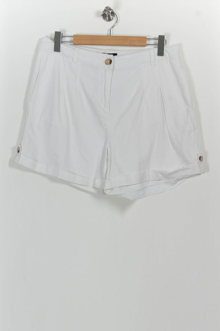 Short Blanc - Taille XXL/44 de la marque Caroll | PARAD102118 - Vendu par Paradigme - Image 2