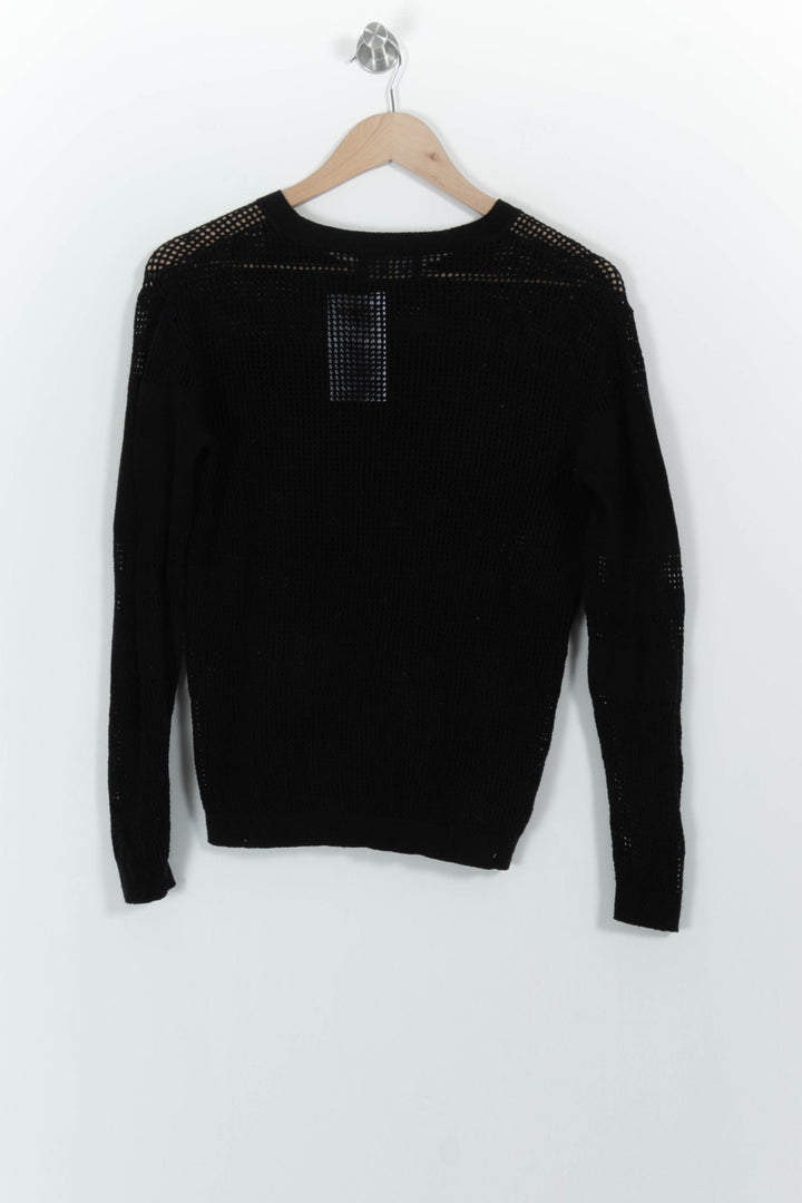 Pull Noir - Taille XS/34 de la marque The Kooples - Sport | PARAD102119 - Vendu par Paradigme - Image 4